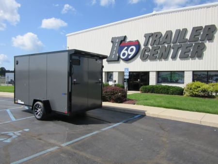 New 2026 ITI Cargo 6 x 12 KY-DX7212-030 Cargo / Enclosed Trailer 3K / Black Trim / Rear Flare