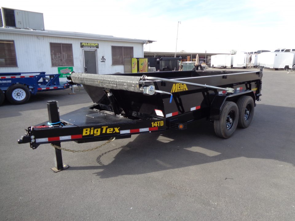 New 2027 Big Tex Trailers * 14TD-14 * 14Ft Heavy Duty Telescopic 15.4k Dump Trailer w/ X-Series Package *On Order*