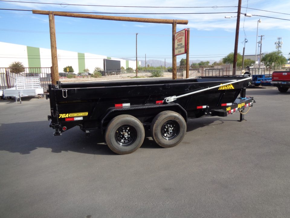 New 2027 Big Tex Trailers * 14TD-14 * 14Ft Heavy Duty Telescopic 15.4k Dump Trailer w/ X-Series Package *On Order*