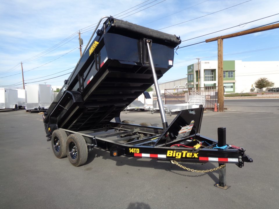 New 2027 Big Tex Trailers * 14TD-14 * 14Ft Heavy Duty Telescopic 15.4k Dump Trailer w/ X-Series Package *On Order*