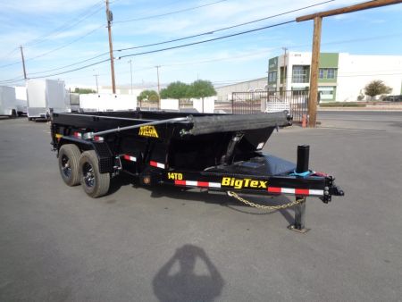 New 2027 Big Tex Trailers * 14TD-14 * 14Ft Heavy Duty Telescopic 15.4k Dump Trailer w/ X-Series Package *On Order*