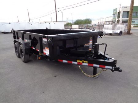 New 2027 Big Tex Trailers * 14LP-14 * 14Ft 4Ft-Side Heavy Duty Ultra Low Profile 14k Dump Trailer