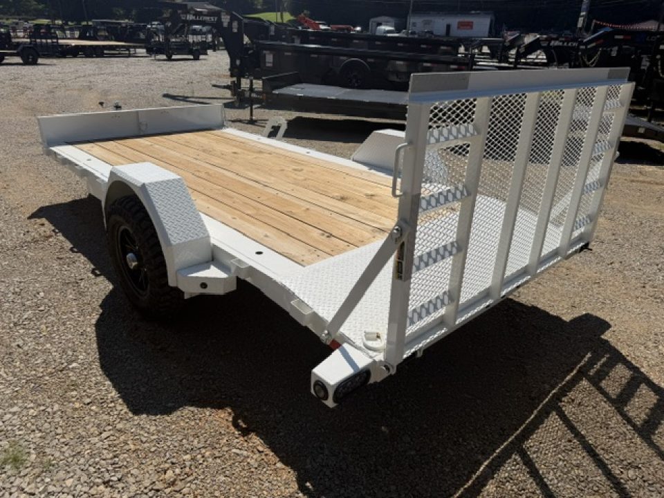 New Load Trail Utility 77x14 SA SXS 5.2K- White