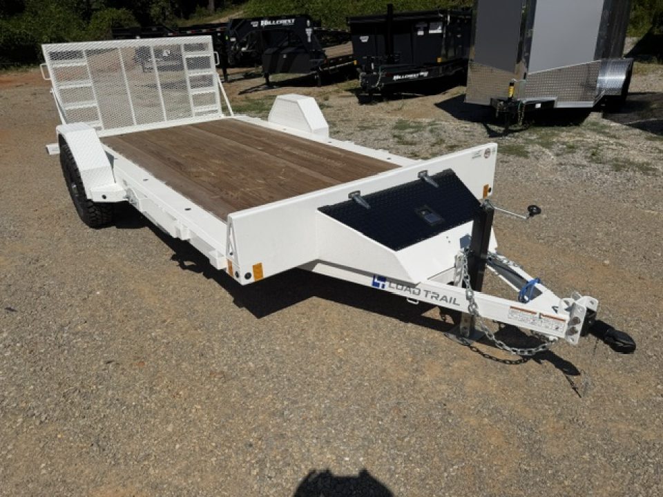 New Load Trail Utility 77x14 SA SXS 5.2K- White