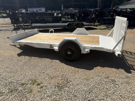 New Load Trail Utility 77x14 SA SXS 5.2K- White