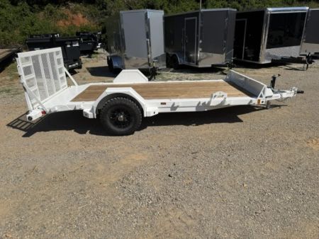 New Load Trail Utility 77x14 SA SXS 5.2K- White