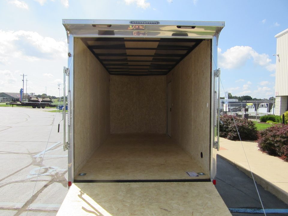 New 2026 Impact Trailers 7 x 16 KI-DX8416-070 Cargo / Enclosed Trailer 7K / Rear Flare / D-Rings