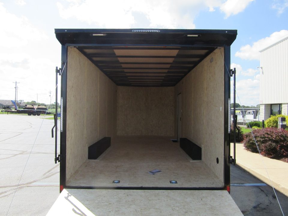 New 2026 ITI Cargo 8.5 x 20 KY-DX10220-100 Car / Racing Trailer 10K / Black Trim / Rear Flare