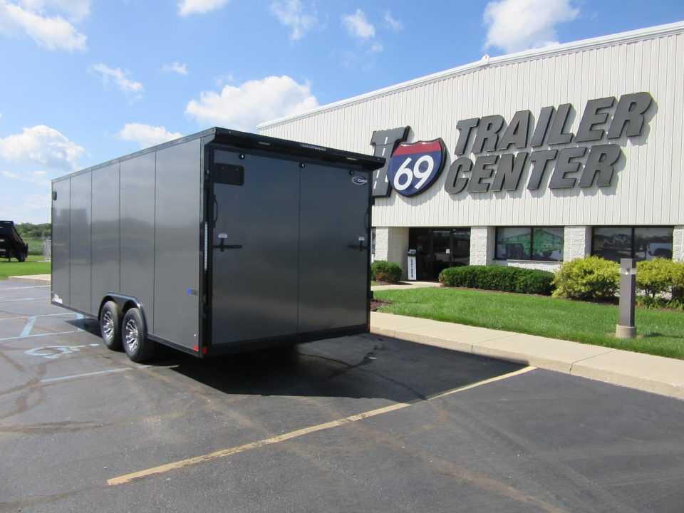 New 2026 ITI Cargo 8.5 x 20 KY-DX10220-100 Car / Racing Trailer 10K / Black Trim / Rear Flare