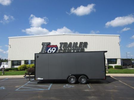 New 2026 ITI Cargo 8.5 x 20 KY-DX10220-100 Car / Racing Trailer 10K / Black Trim / Rear Flare