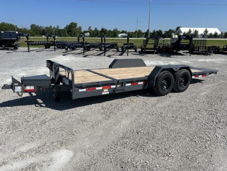 New 2027 CornPro 21' Split Deck Tilt Equipment Trailer