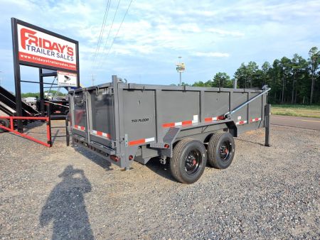 New 2027 Top Hat Trailers 16'x83" DX20 Gooseneck Low Profile 20K Dump Trailer