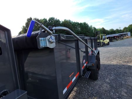 New 2027 Top Hat Trailers 16'x83" DX20 Gooseneck Low Profile 20K Dump Trailer