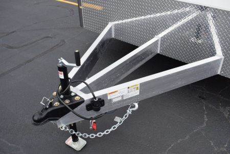New INTECH 8.5x24 LITE SERIES ALL ALUMINUM CAR HAULER W/ Full Escape Door