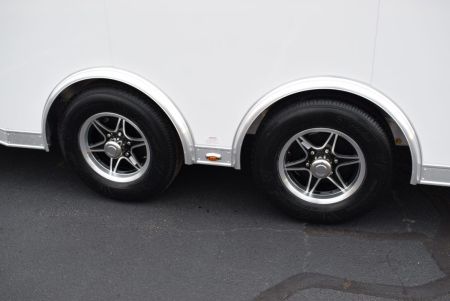 New INTECH 8.5x24 LITE SERIES ALL ALUMINUM CAR HAULER W/ Full Escape Door
