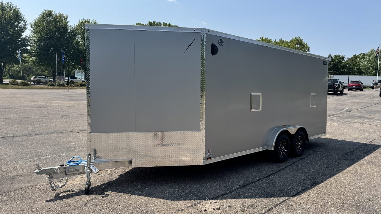 New 2027 Lightning Trailers 7.5x23 Snowmobile Trailer