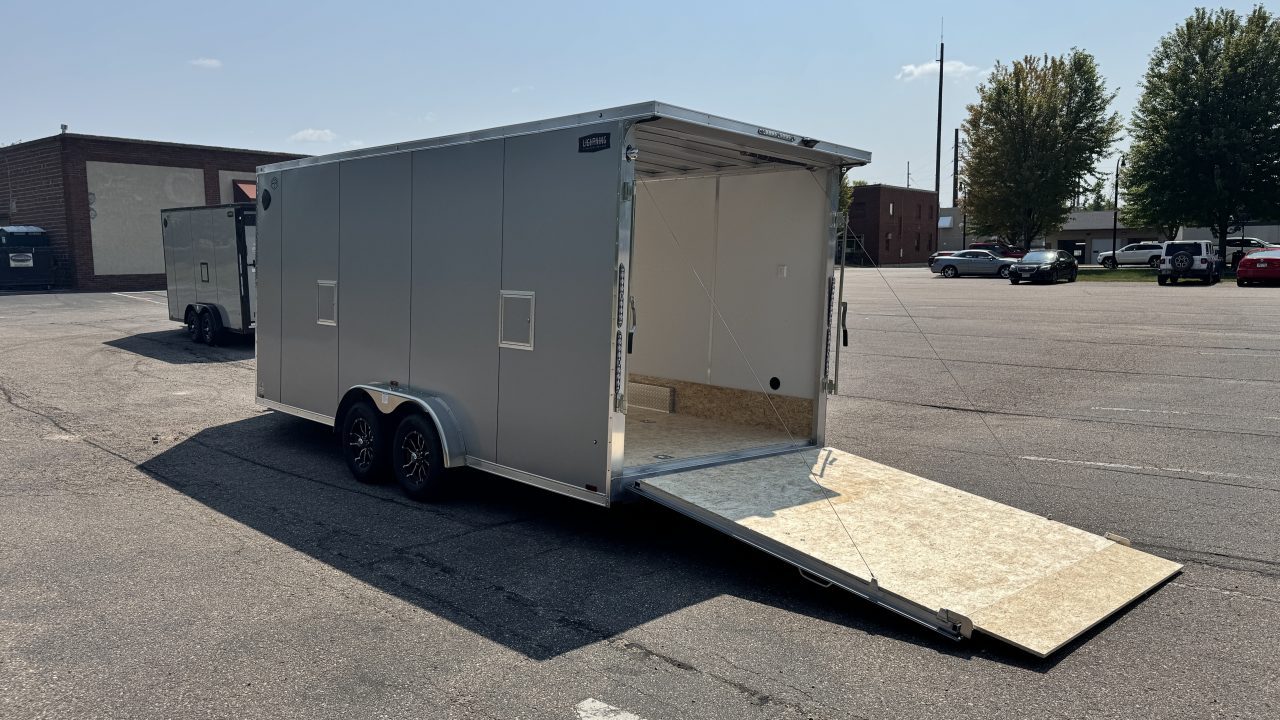 New 2027 Lightning Trailers 7.5x23 Snowmobile Trailer