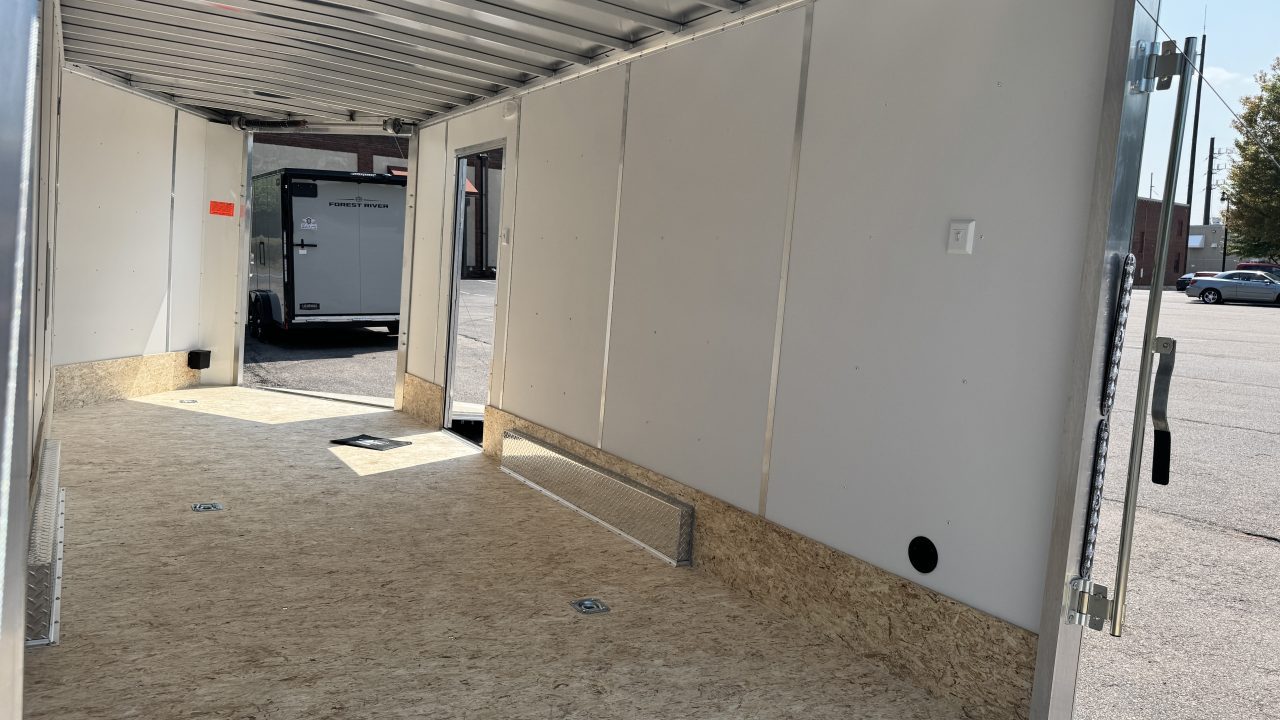 New 2027 Lightning Trailers 7.5x23 Snowmobile Trailer