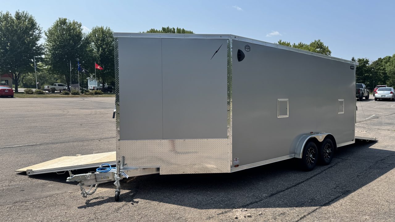 New 2027 Lightning Trailers 7.5x23 Snowmobile Trailer