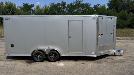 New 2027 Lightning Trailers 7.5x23 Snowmobile Trailer