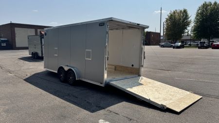 New 2027 Lightning Trailers 7.5x23 Snowmobile Trailer