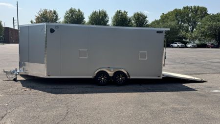 New 2027 Lightning Trailers 7.5x23 Snowmobile Trailer