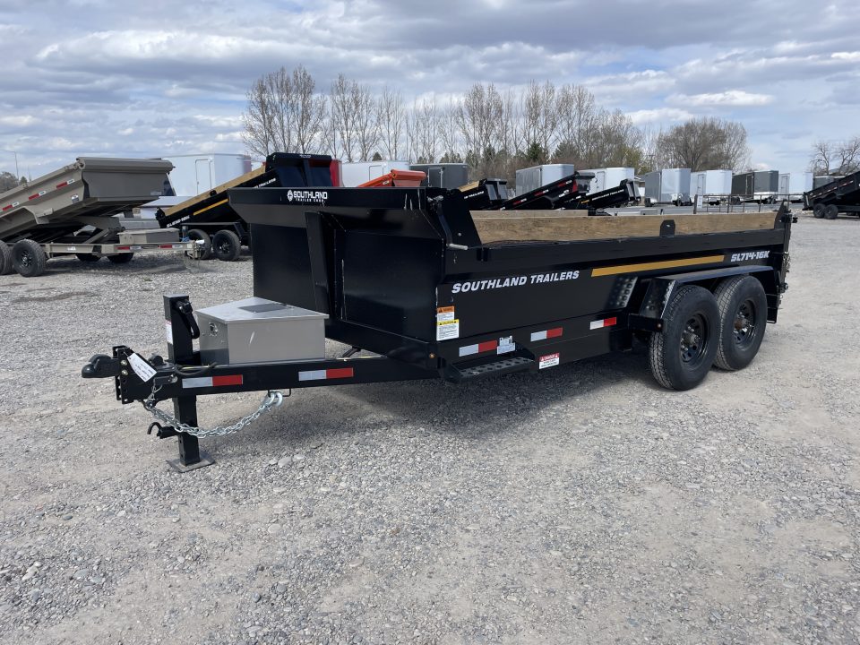 New 2026 Southland 7x14 16k Dump Trailer