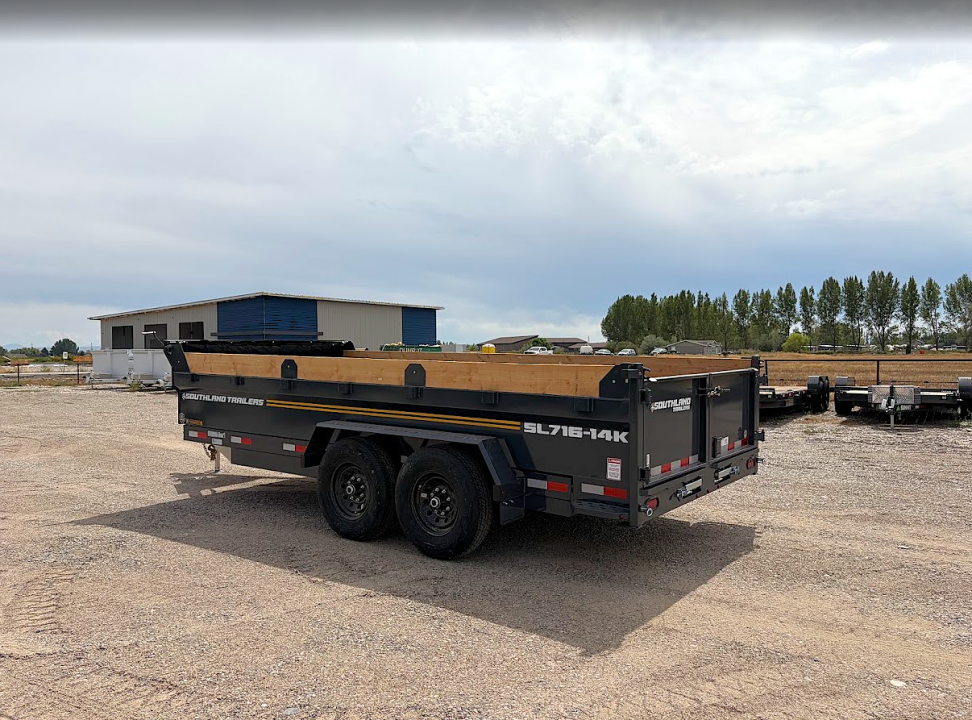 New 2026 Southland 7x16 14k Dump Trailer