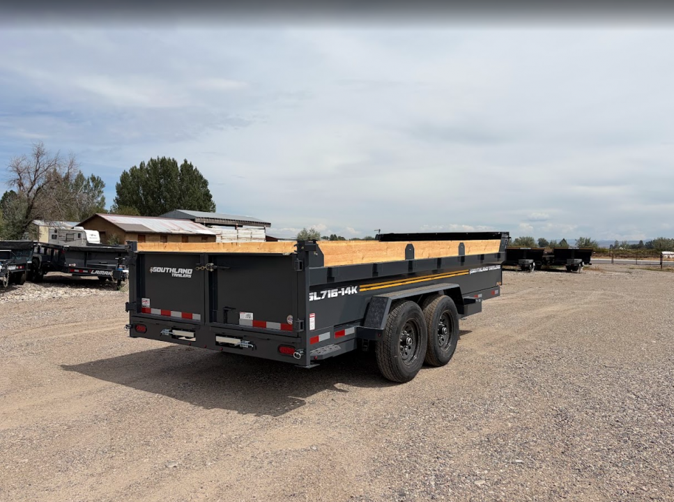 New 2026 Southland 7x16 14k Dump Trailer