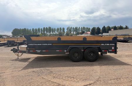 New 2026 Southland 7x16 14k Dump Trailer