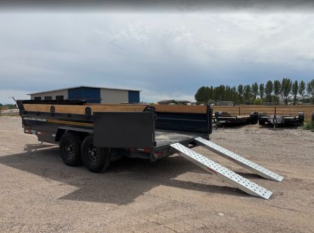 New 2026 Southland 7x16 14k Dump Trailer