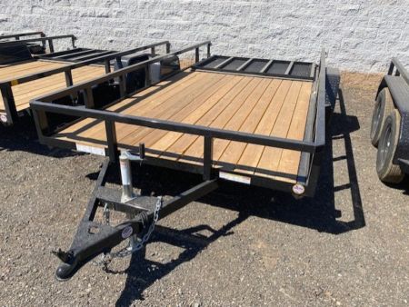 New 2027 Sure-Trac 7x14 Tube Top Utility 3K Utility Trailer
