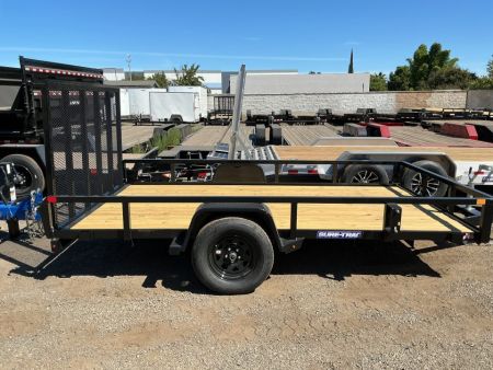 New 2027 Sure-Trac 7 x 12 Tube Top 3K Utility Trailer