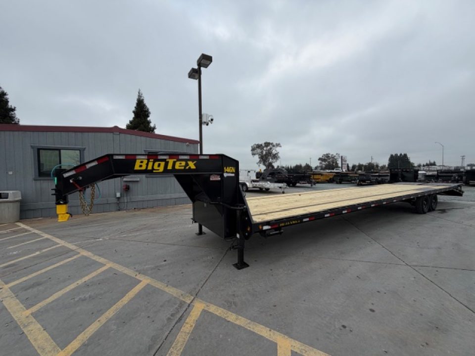 New 2027 Big Tex Trailers 14GN-40D5A-MR 8.5FT X 40FT 15.9K GVW Equipment Trailer