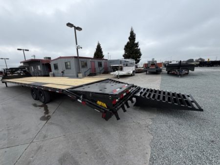 New 2027 Big Tex Trailers 14GN-40D5A-MR 8.5FT X 40FT 15.9K GVW Equipment Trailer