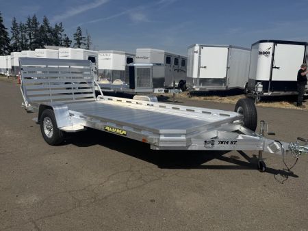New 2027 Aluma 7814S-TG Utility Trailer