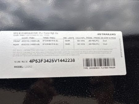 New 2027 PJ Trailers LDQ25A2BSWK Utility Trailer