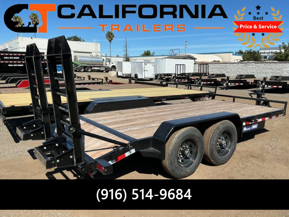 New 2026 Sure-Trac 7x16 (14+2) Equipment 14K Equipment Trailer