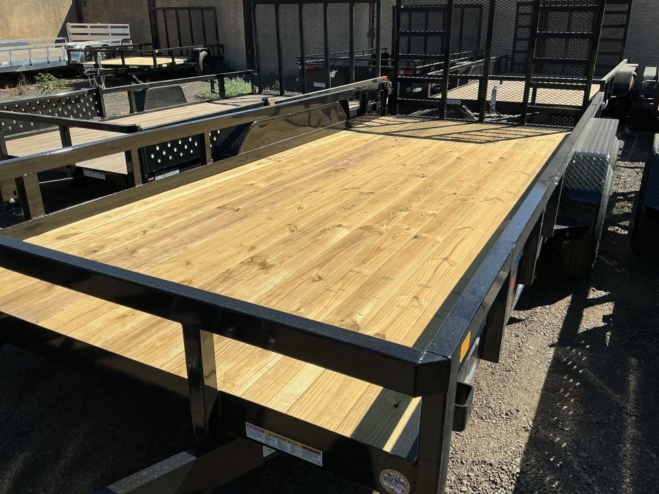 New 2026 Sure-Trac 7x16 Tube Top Utility 10K Utility Trailer