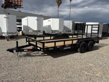 New 2026 Sure-Trac 7x16 Tube Top Utility 10K Utility Trailer