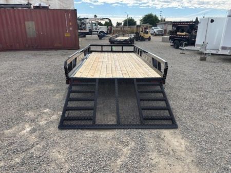 New 2026 Sure-Trac 7x16 Tube Top Utility 10K Utility Trailer