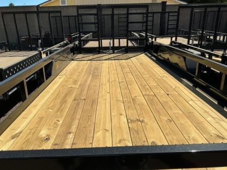 New 2026 Sure-Trac 7x16 Tube Top Utility 10K Utility Trailer