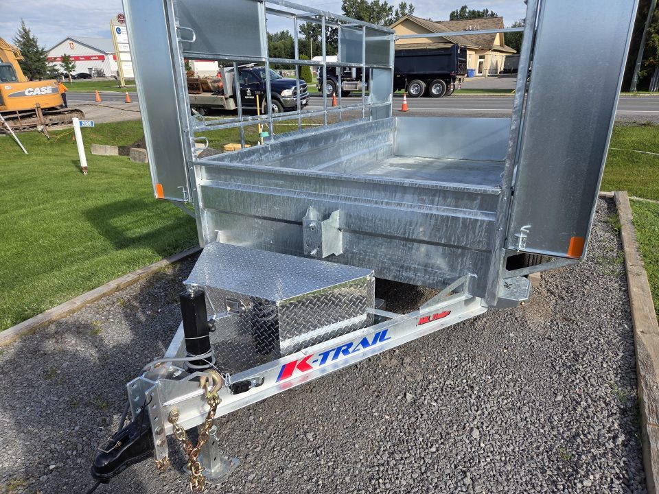 New 2027 K-Trail 6'x12' Galvanized Scaffolding Trailer