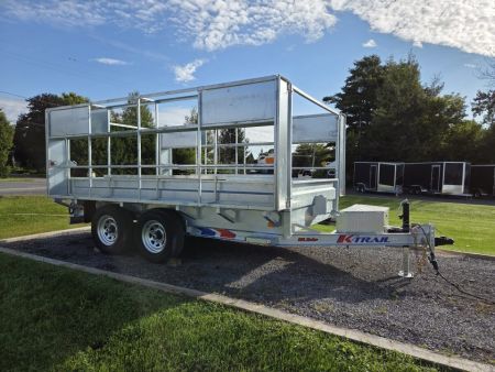 New 2027 K-Trail 6'x12' Galvanized Scaffolding Trailer