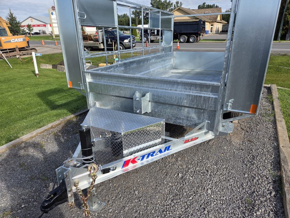 New 2027 K-Trail 6'x12' Galvanized Scaffolding Trailer