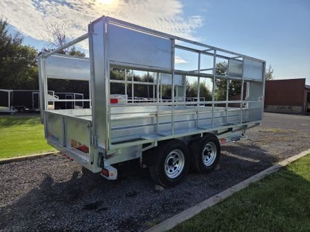New 2027 K-Trail 6'x12' Galvanized Scaffolding Trailer