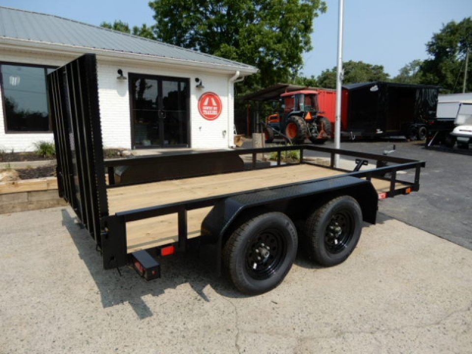 New 2027 Currahee 76x12 Landscape, 7K GVWR, Removable Ramp Gate