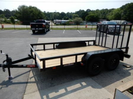 New 2027 Currahee 76x12 Landscape, 7K GVWR, Removable Ramp Gate