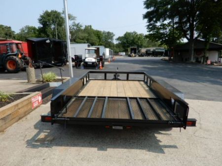 New 2027 Currahee 76x12 Landscape, 7K GVWR, Removable Ramp Gate