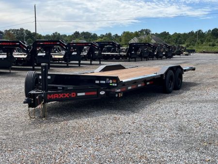 New 2027 MAXX-D 102"x22' 17.5k Power Tilt Equipment Trailer *I BEAM*